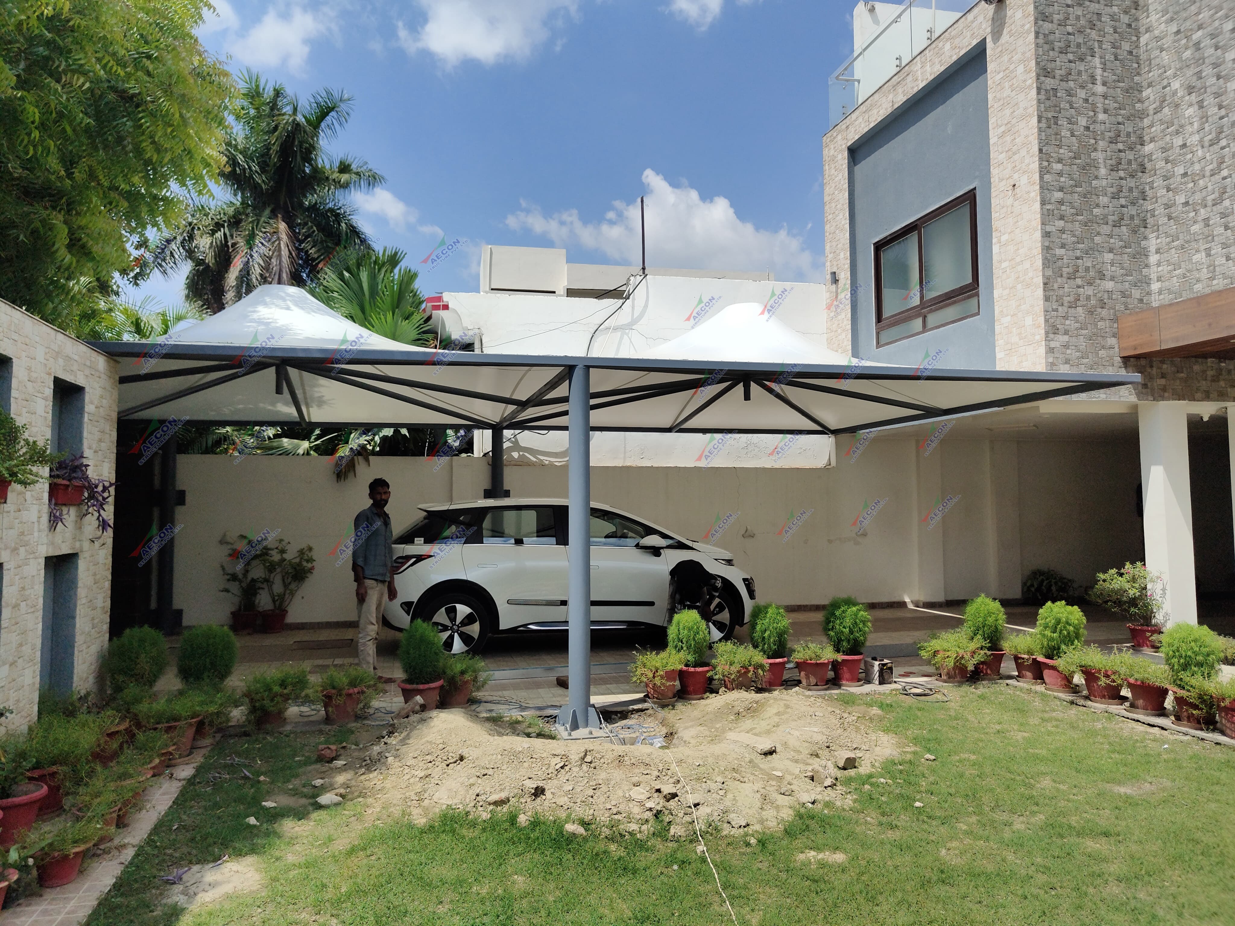 Tensile Structure for School image 3